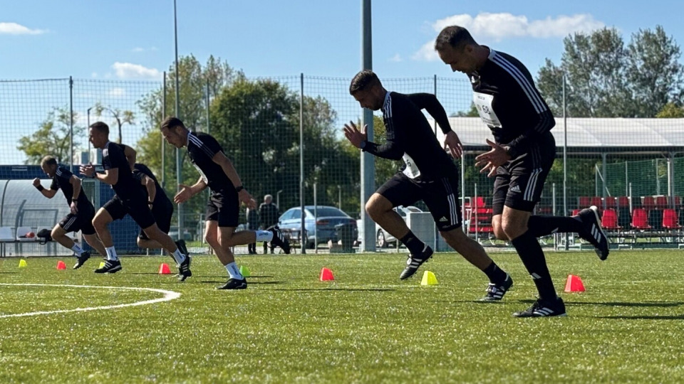 Sikeresen teljesítette az évközi fizikai felmérést az országos játékvezetői keret